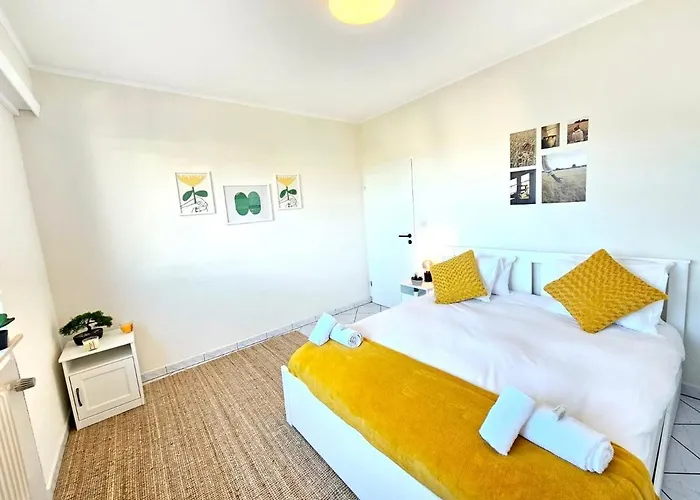 Chic Urban 2br With Parking- Bel4 Daire